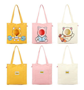 Portable Pet Canvas Single-Shoulder Bag
